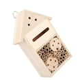 thumbnail image 4 of Hoteles De Madera Para Insectos, Hogar De Abejas De Madera Natural A Prueba De Humedad, Fácil De Usar Para Mariquitas, Mariposas Y Abejas, 4 of 7