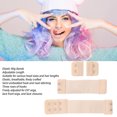 thumbnail image 3 of Adjustable Hair Band, Three Row Hook High Comfort Elastic  Bands Breathable 3cm  for, 3 of 8