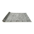 thumbnail image 2 of Ahgly Company Indoor Square Abstract Gray Modern Area Rugs, 6' Square, 2 of 4