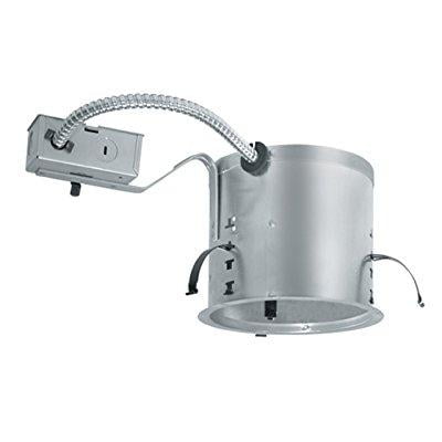 Incandescent Shallow Ic Trim - juno lighting ic21r 6-inch ic rated shallow incandescent universal remodel housing