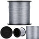thumbnail image 5 of Hilo de pesca trenzado de PE de 500 m, 4 hebras, superresistente, multifilamento, color gris oscuro (0,6), 5 of 5