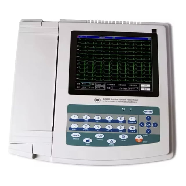 Electrocardiógrafo Digital 12 derivaciones, 12 canales CONTEC 1200G