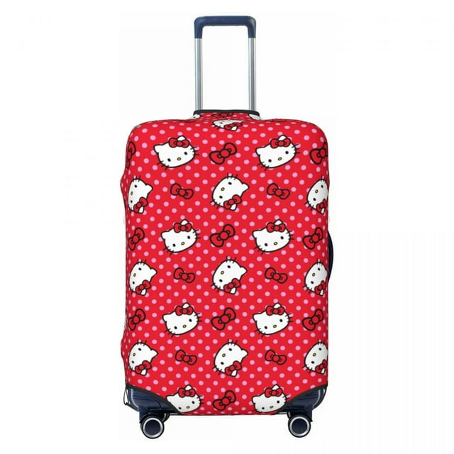 Housse de Valise Personnalisée Hello Kitty Sanrio, Anti-Poussière, Housses de Protection pour Bagages de 18 à 32 Pouces