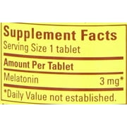 Nature Made Melatonin Tablets, Value Size, 3 Mg, 240 Count