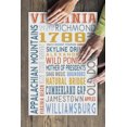 thumbnail image 3 of Virginia, Typography (19x27 inches, Premium 500 Piece Jigsaw Puzzle for Adults and Family, Made in USA), 3 of 4