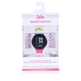 thumbnail image 4 of Justice Child Female Tween Smart Watch in Perforated Silicone Strap Rainbow (JSE4206WMC), 4 of 4