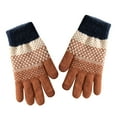 thumbnail image 2 of Lroveb Winter Gloves for Women Fleece Lined Screen Gloves Warm Knit Elastic Cuff Men Texting Gloves, 2 of 7