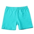 thumbnail image 2 of LYMAYTER Girls Solid Pull-On Bike Shorts Toddler Little Soft for 4-16Y Dance Under Dress‌, 2 of 6