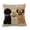 K, variant on Lzobxe Throw Pillow Covers with Zipper, Cozy Cute Pattern Cushion Cases, Embroidery Decorative Pillowcase for Living Room Sofa and Bedroom Couch