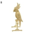thumbnail image 1 of 3D Wooden Blank Puzzles DIY Animal Model Crafts Kits Education Kids Toy Gift, 1 of 10