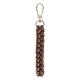 thumbnail image 1 of Llavero de Cuerda [1PCS] - Charm de Bolsa Boho - [Marrón Claro] Llavero Trenzado, 1 of 6