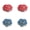 B, variant on UJMNHYGT Snack Storage Box Rotating Candy Box Petal Shape, Food Fruit Storage Container Segmented Nut Candy Dried Fruit Organizer, Flower Type Rotating Snack Tray Petal Platter for Home Party Wedding