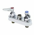 thumbnail image 3 of T&S Brass - Workboard Faucet, Deck Mount, 4'' Centers, Lever Handles, Less Nozzle, 3 of 3