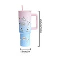 thumbnail image 3 of Clearance！ 40OZ Cartoony Ice Cup Insulated Water Bottle with Lid for Her, 3 of 6
