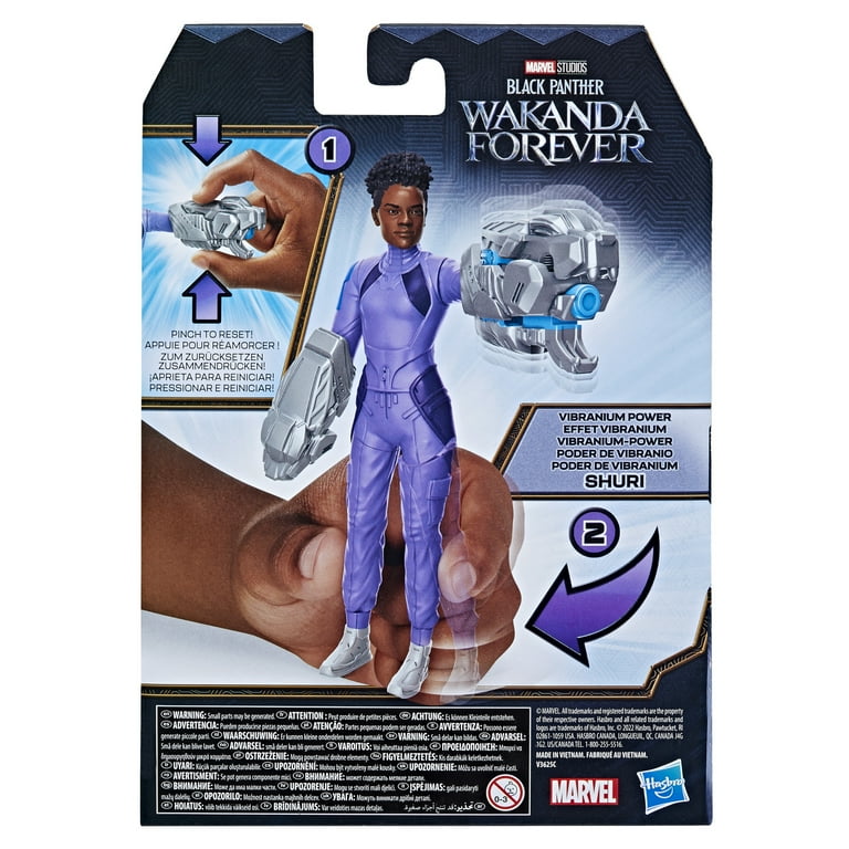 BANDAI - shuri Marvel Studios' Black Panther Wakanda Forever Vibranium