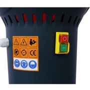 25L Grain Mill Grinder Electric Corn Grinder, Grain mills Mill Flour Mills Molino de Maiz, Farm Home Electric Grinder for Corn Grain Feed, Wheat Grinder with 5 Grinder Sieves+1Wrench