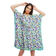 thumbnail image 1 of Moomaya Printed Bikini Coverup Caftan Dress Kaftan Dresses For Women Plus Size, 1 of 4