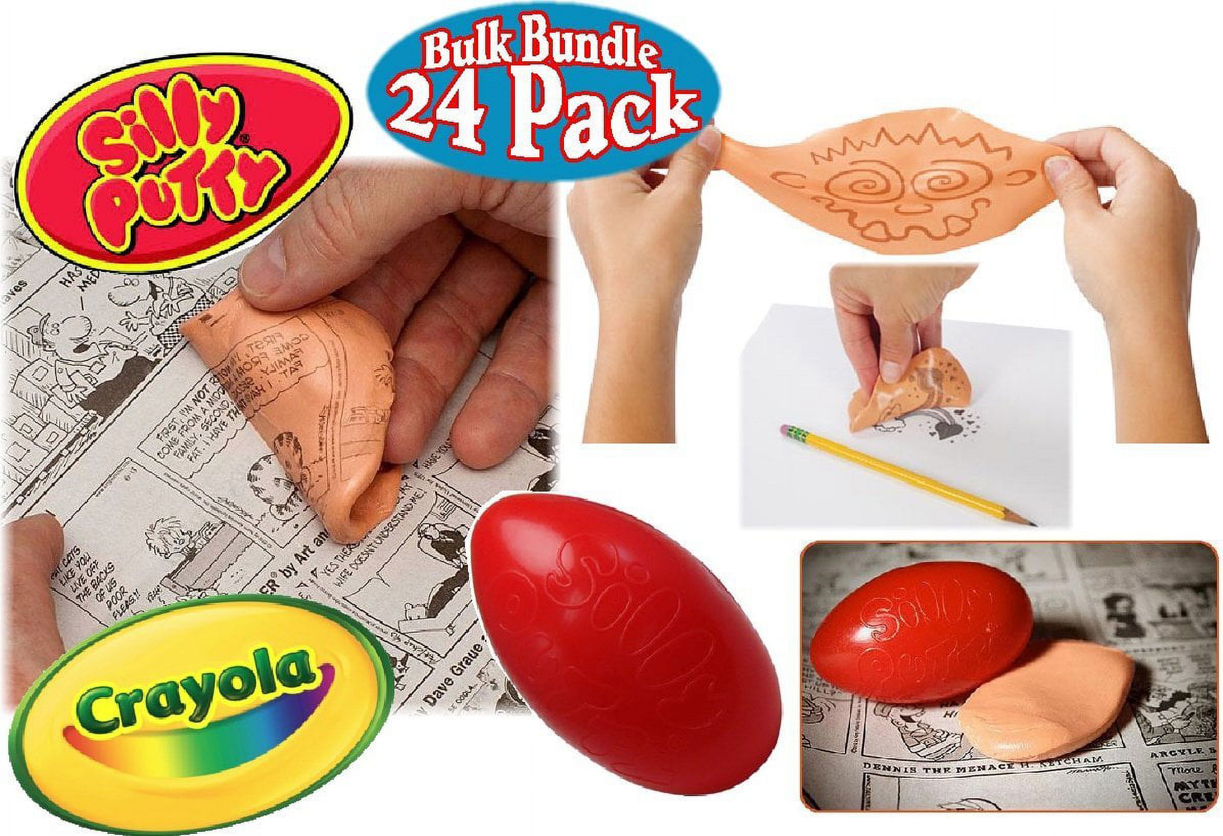 Crayola Silly Putty Original Bulk Set Bundle - 24 Pack