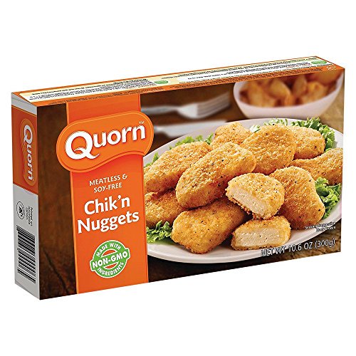 QUORN Chik'n Nuggets Meatless and Soy Free, 10.6 Ounce (Pack of 12