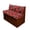 Black Cat Christmas Tree Pattern, variant on XYZCANDO RV Booth Seat Covers, Compatible with Loveseat Camper, RV Dining Chair Seat Covers for Booth Seats Camper Cushion Washable, Santa Claus Pattern
