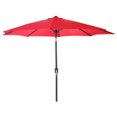 thumbnail image 1 of Jordan Manufacturing US904L-RED 9 in. Red Steel Market Umbrella - Red, 1 of 1