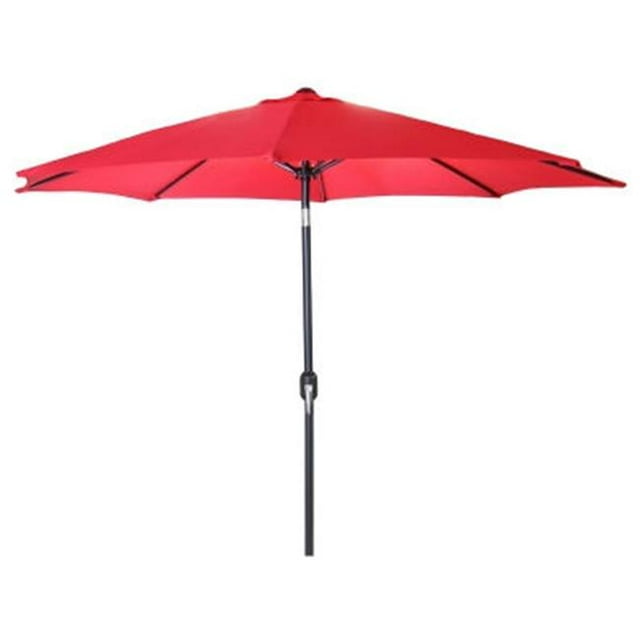 Jordan Manufacturing US904L-RED Parapluie de Marché en Acier Rouge 9 Po - Rouge