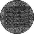 thumbnail image 1 of Ahgly Company Indoor Round Persian Gray Traditional Area Rugs, 3' Round, 1 of 1