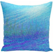 Simply Daisy Coastal Print Decorative Pillow, 16" x 16"