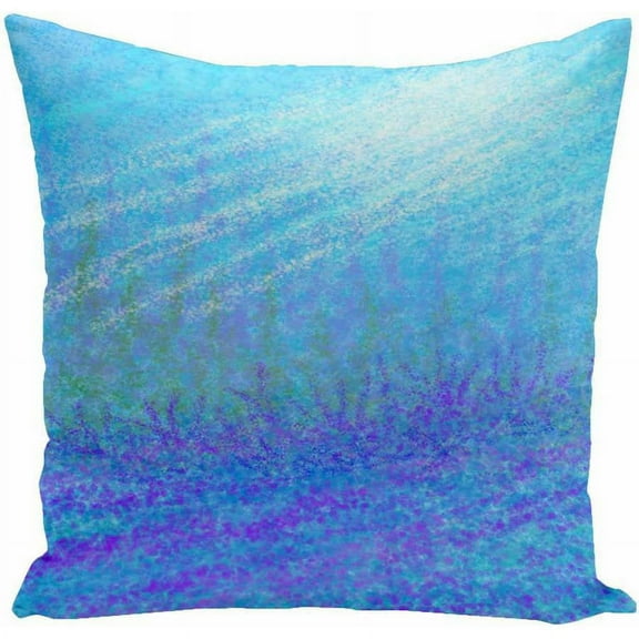 Simply Daisy Coastal Print Decorative Pillow, 16" x 16"