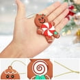 thumbnail image 7 of Toplive Christmas Gingerbread Man 12 Pack Gingerbread Ornaments for Christmas Tree Decorations, Home Decorations, Parties, Holidays, 7 of 7