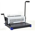 thumbnail image 4 of Punch Binding Machine SD-220B Manual Binding Machine 21 Hole Rubber Ring 10 Hole Clip Strip Office Documents ,Easy to Use, 4 of 5