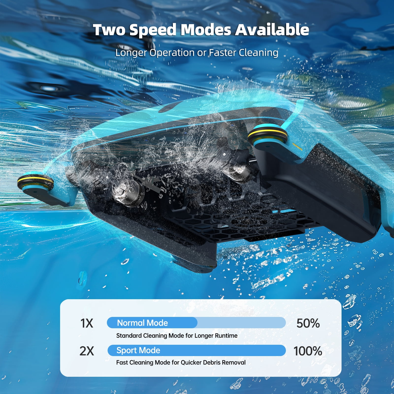 Solar Powered Robotic Pool Cleaner Skimmer Robot: Automatic Pool Surface Skimmer Cleaner, Dual Charging Modes, Smart Radar Obstacle Avoidance, 24/7 Continuous Surface Cleaning for Above Ground Pools