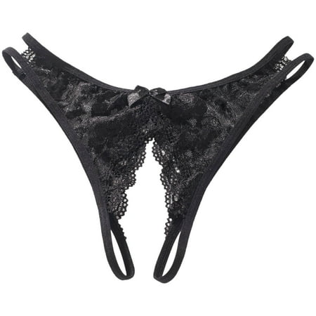 Women s Underwear Open Files Womens Panties Pack No Show Large Size T Shaped Knit Boxers for Women Lace Women s Women Underwear Bikini Lace Underwear Floral Lace Underwear Women plus Si