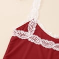 thumbnail image 5 of BRICH Women's Cute 2 Piece Pajama Sets Ruffle Cami Top and Shorts Sleepwear Set XL, 5 of 7