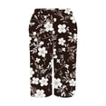 thumbnail image 3 of WILLBEST Pantalones Casuales para Mujer, elegantes Pantalones Cortos Holgados con Estampado para Mayor Comodidad y Versatilidad. Mediana, 3 of 4