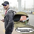 thumbnail image 2 of HUGFEG Étui à Batterie Compatible avec Apple Vision Pro, Housse de Protection avec Anneau Support de Sac en Silicone Accessoires de Transport/voyage pour Batterie Vision Pro (Rose) U2537-25657, 2 of 6