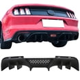 thumbnail image 2 of Ikon Motorsports Compatible with 15-17 Ford Mustang R-Spec V2 Lower Rear Diffuser Compatible with PREMIUM Rear Bumper, 2 of 7