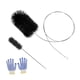thumbnail image 2 of 2 cepillos de limpieza para chimeneas, cepillo de tubo, varilla flexible, herramienta práctica de limpieza para quemadores, chimeneas, conductos de, 2 of 8