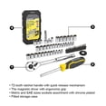 thumbnail image 2 of WorkPro Socket Set -54 pièce, poignée à cliquet, poignée à embout tournevis, 2 of 8