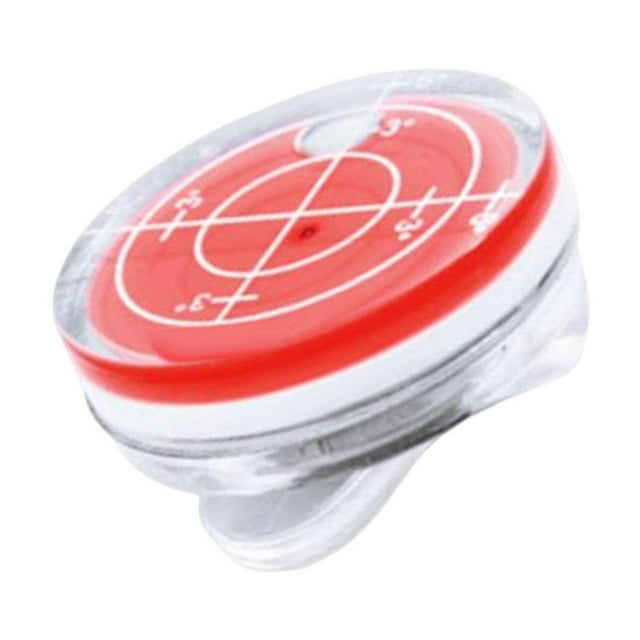 facefd Balle de Golf Marqueur Niveau Fonction Clip pour Golfeur Putting Aide Femmes Enfants Rouge
