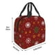 thumbnail image 3 of Easygdp Merry Christmas Bolsa Térmica Premium - Tela Oxford Impermeable, Gran Capacidad, Bolsillo Frontal, Unisex para Trabajo, Escuela, Actividades al Aire Libre y Picnics, 3 of 8
