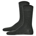 thumbnail image 1 of Hudson 2 pares de calcetines de hombre - Only 2-pack, calcetines cortos, cintura cómoda, Unicolor Gris Melange 39-42, 1 of 3