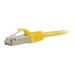 Cat6 Gigabit Yellow Snagless Patch C2G 1ft Cat6 Snagless Shielded (STP)Ethernet Network Patch Cable - Yellow - patch cable - 1 ft - yellow ()