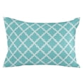 thumbnail image 2 of Quatrefoil Moroccan Pattern Body Pillow Cover, Pillowcase Protectors with Zipper, Breathable Decorative Throw Pillow Case Cover, Geometric Aqua Morocco Pillow Shams for Couch Sofa 24x36Inch, 2 of 8