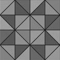 thumbnail image 1 of Ahgly Company Indoor Square Patterned Gray Wolf Gray Area Rugs, 4' Square, 1 of 6