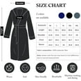 thumbnail image 3 of Mens Robe, PUTUO Robes for Men, Cozy Warm Soft Fluffy Fleece Bathrobe, Fuzzy Luxury Spa Dressing Gown for Men Gifts with Pockets, 3 of 8