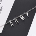 thumbnail image 3 of Bts Jewelry ARMY Letter Necklace, 3 of 5