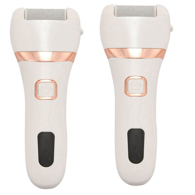 2X Eliminador de Callos Eléctrico de Pie Recargable Pedicura de Pie Escofina con Diseño Impermeable IPX7
