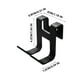 thumbnail image 5 of Gancho para puerta, gancho metálico para estante, gancho doble, no requiere perforación, diseño compacto, fácil de instalar, ideal para cocina, hogar, metal resistente, apto para dormitorio., 5 of 7
