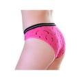 thumbnail image 2 of Angelina Cotton Bikini Panties with Fishbone Print Design (12-Pack), 2 of 6